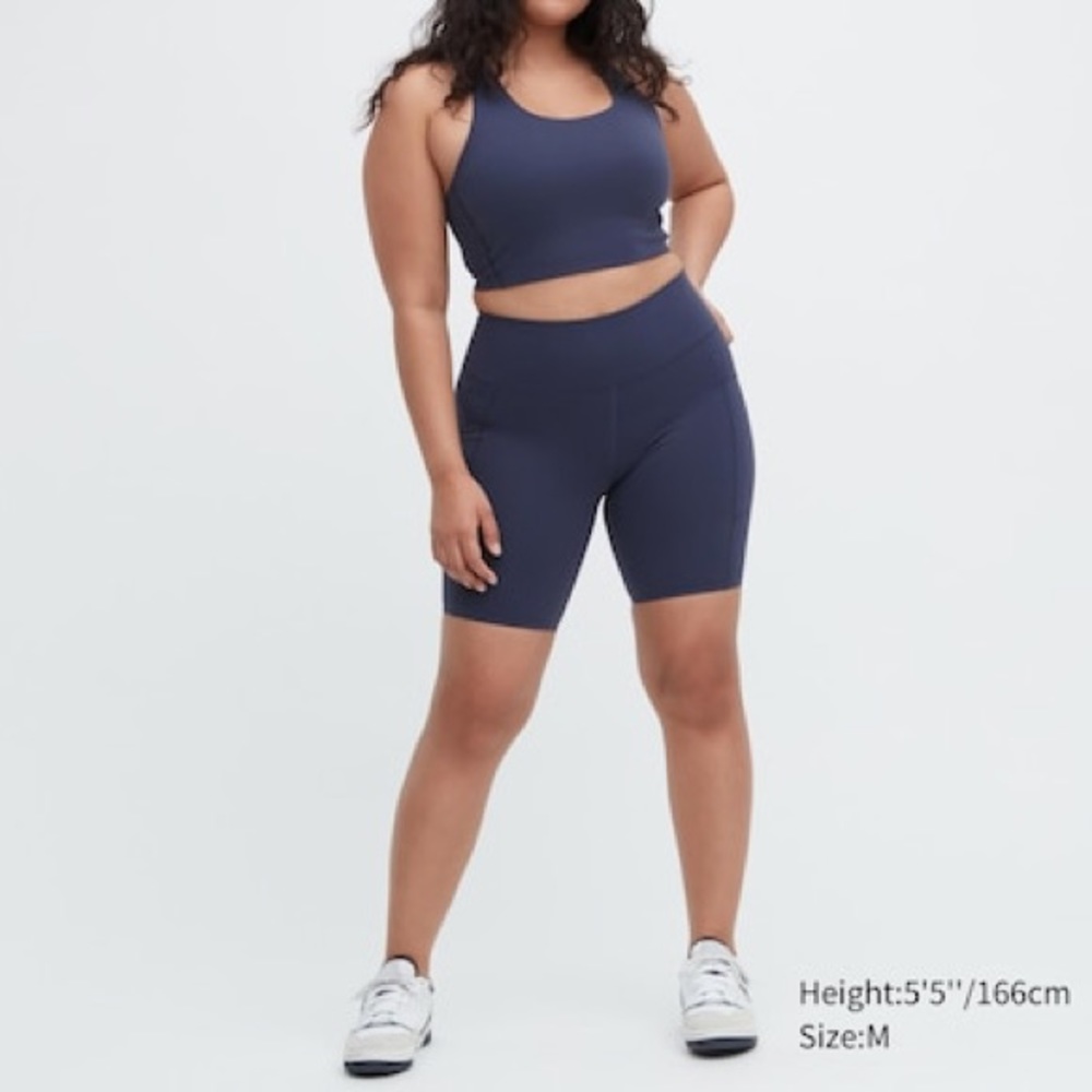 Uniqlo biker short set